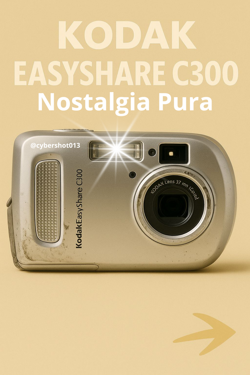 Kodak EasyShare C300 Prata