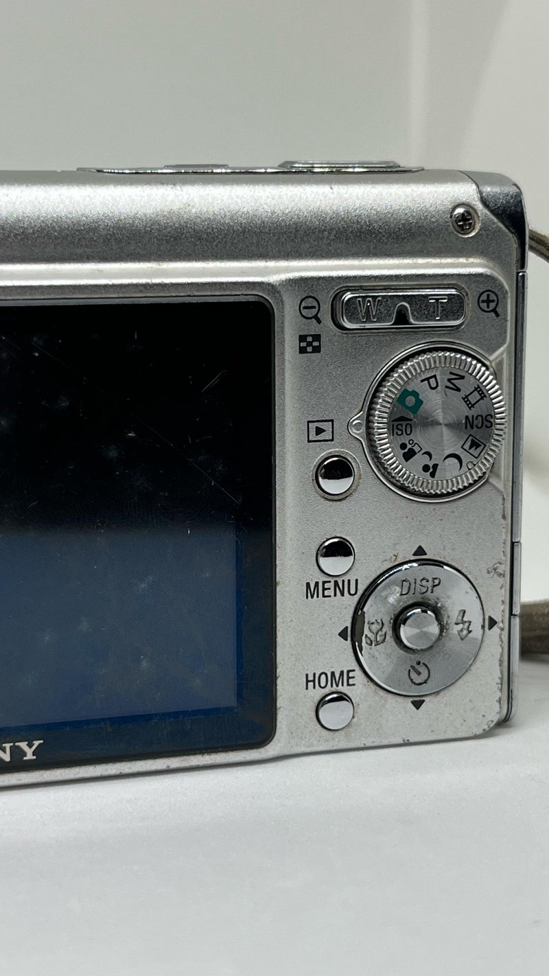 Sony CyberShot DSC-W200 12.1Mpx SuperSteady Shot Prata